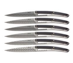 Deejo Steakmessen Geometrie - 6 Stuks